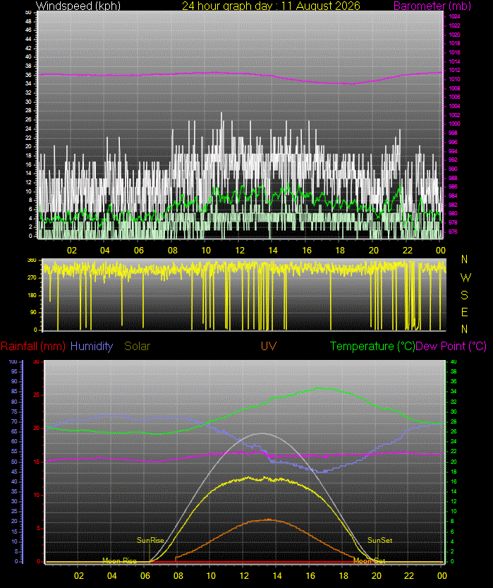 24 Hour Graph for Day 11
